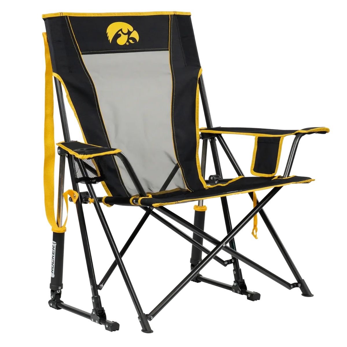 College Comfort Pro Rocker™ - Iowa Hawkeyes - Travel Rocker Set